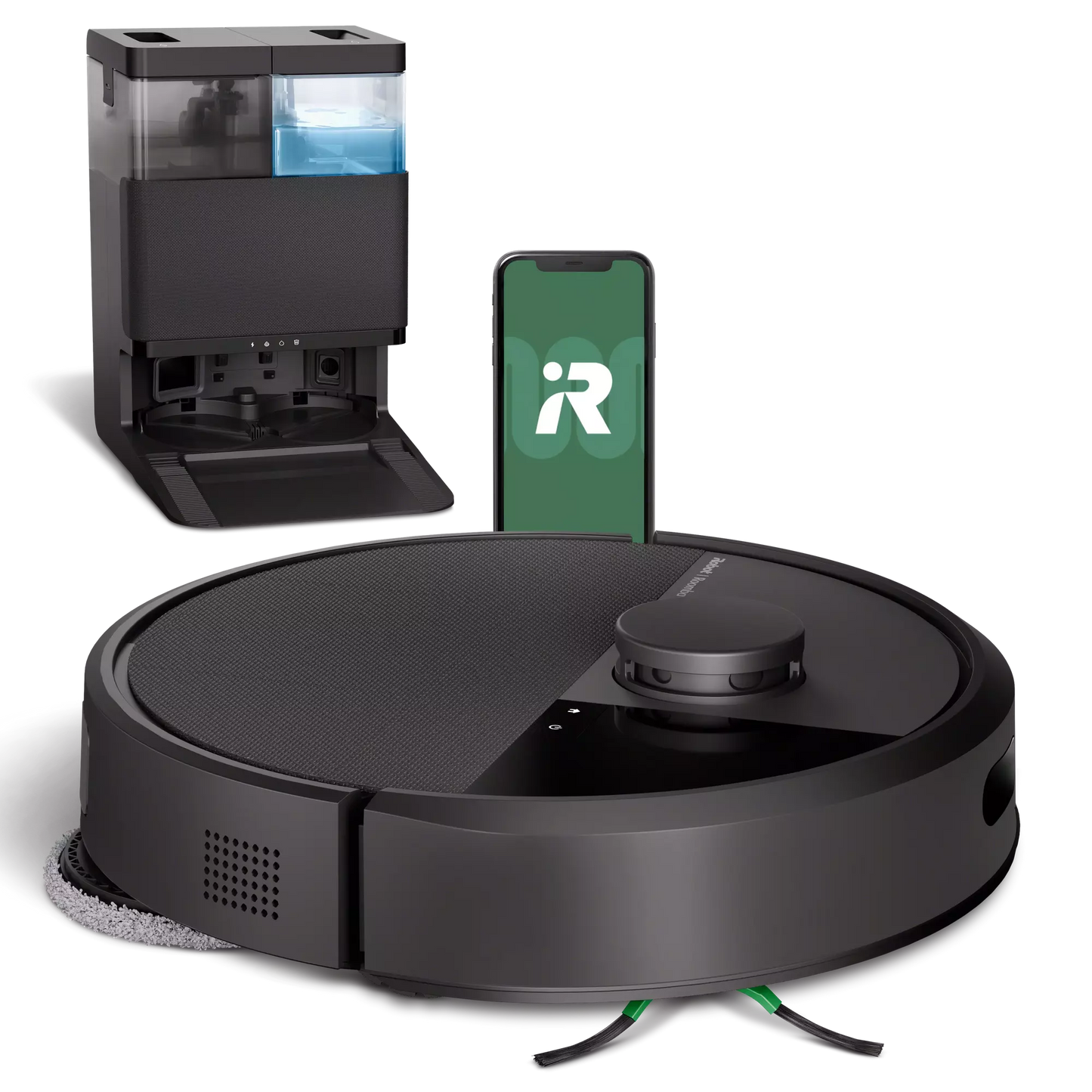 Robot Roomba® Plus 405 Combo + base AutoWash™ - Noir