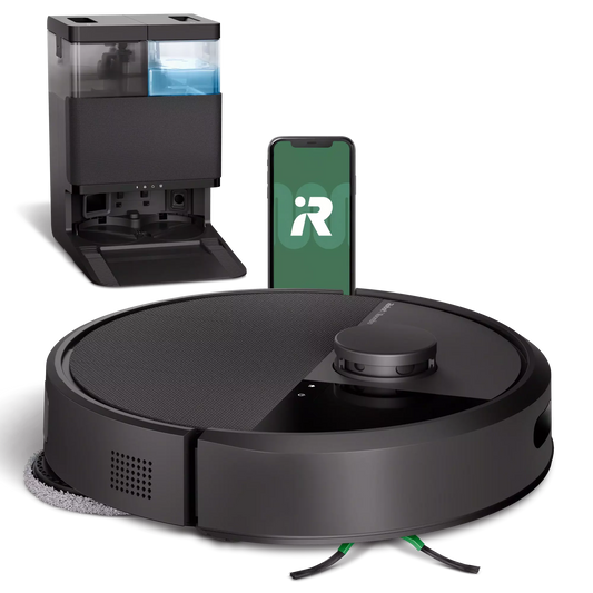 Robot Roomba® Plus 405 Combo + base AutoWash™ - Noir