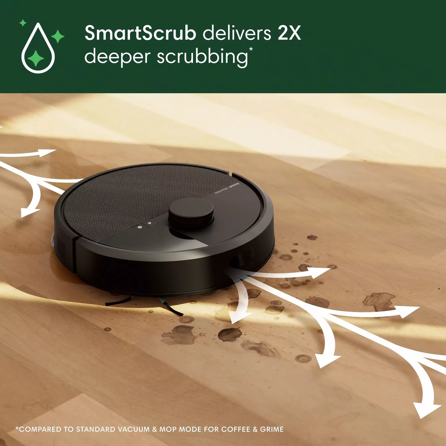 Robot Roomba® Plus 405 Combo + base AutoWash™ - Noir