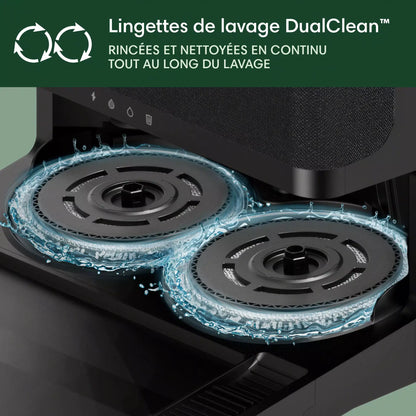 Robot Roomba® Plus 405 Combo + base AutoWash™ - Noir