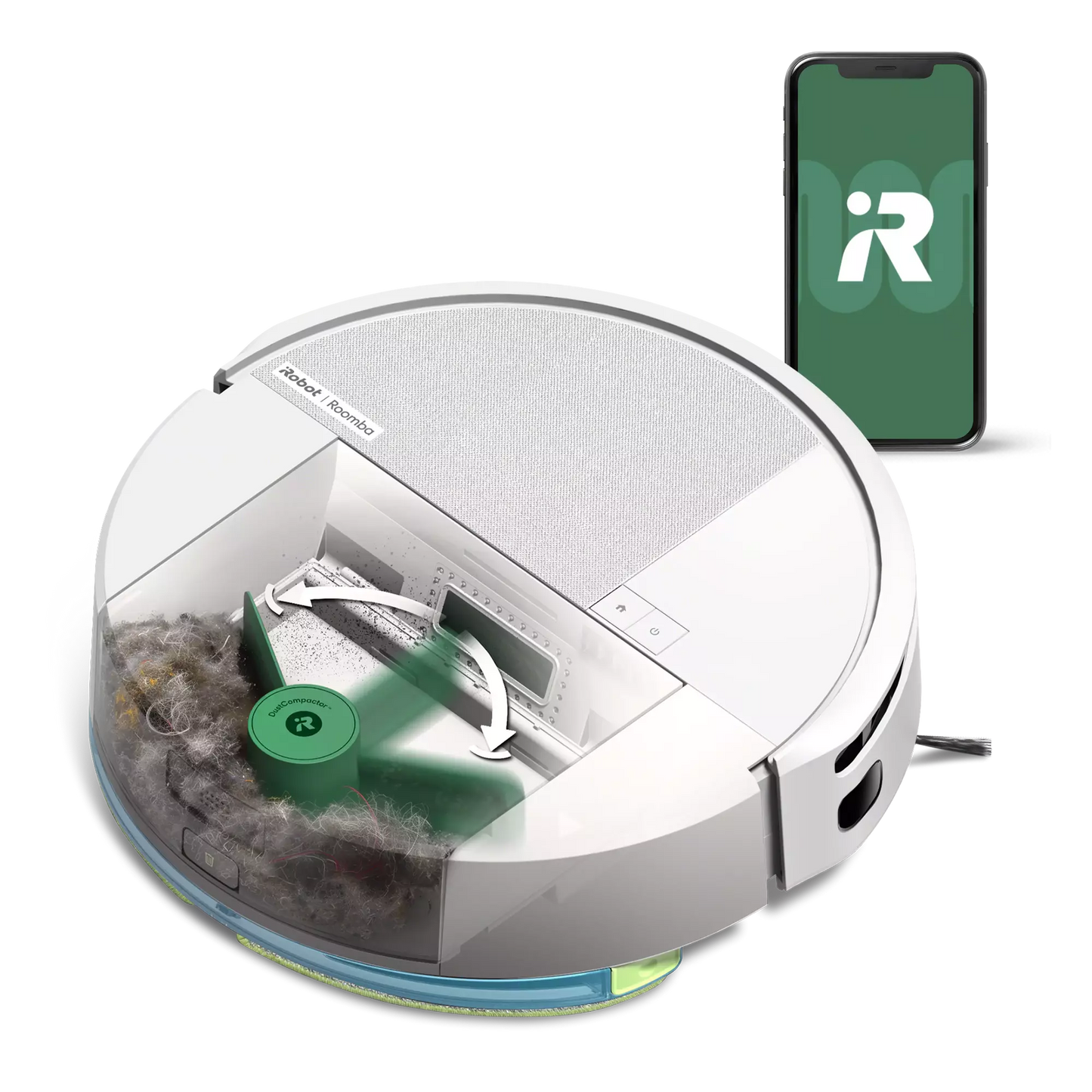 Robot Roomba® 205 DustCompactor™ Combo - Blanc