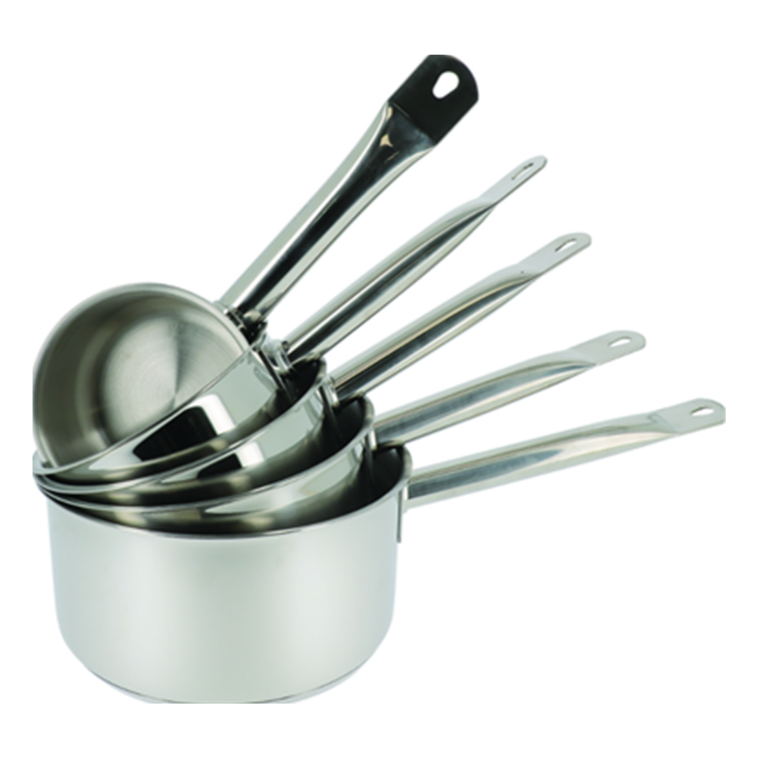 Série 5 casseroles inox – Mallard Ferrière