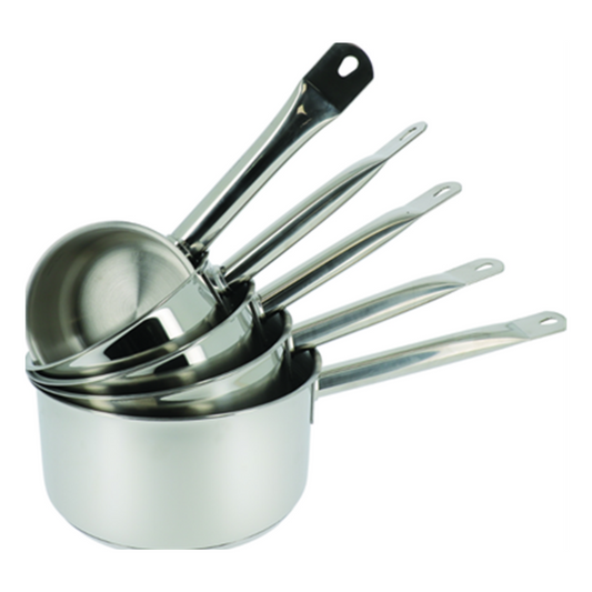 Série 5 casseroles inox – Mallard Ferrière